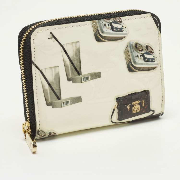 Pre Owned Louis Vuitton Monogram Vernis Sticker Coin Purse