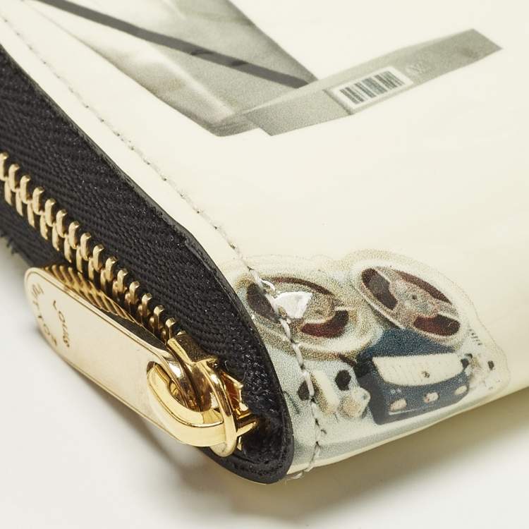 Pre Owned Louis Vuitton Monogram Vernis Sticker Coin Purse