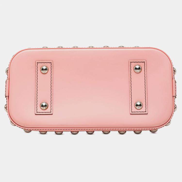 Pre Owned Louis Vuitton Pink Epi Chain Flower Alma BB