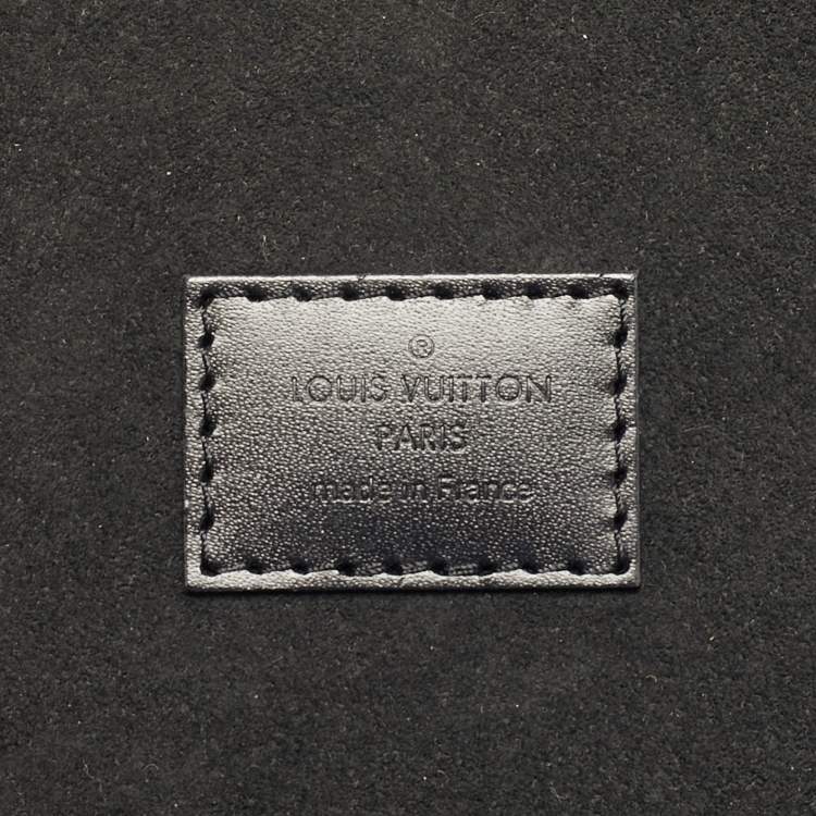 Pre Owned Louis Vuitton Cannes Black Monogram Reverse Canvas Bag