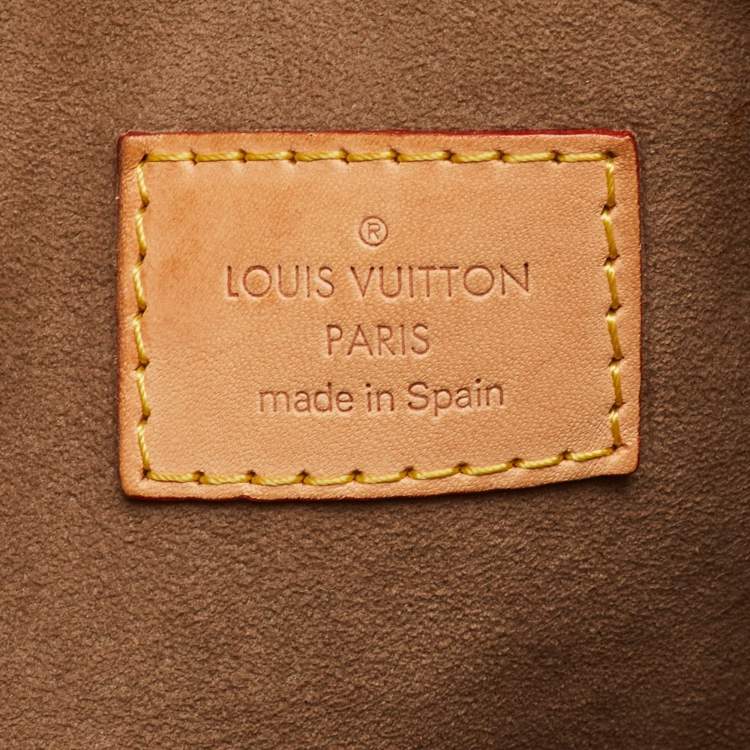Pre Owned Louis Vuitton Greta Black Monogram Multicolore Canvas Bag