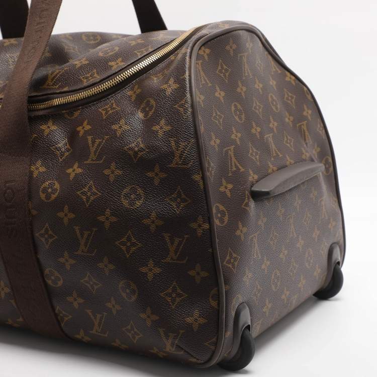Pre Owned Louis Vuitton Horizon Soft 65 Monogram Canvas Duffle Bag