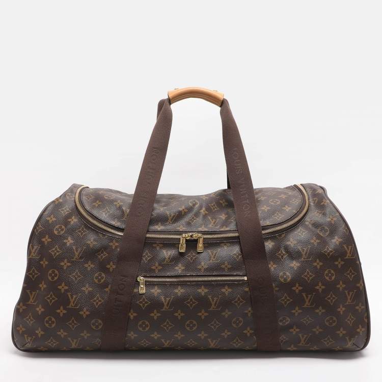 Pre Owned Louis Vuitton Horizon Soft 65 Monogram Canvas Duffle Bag