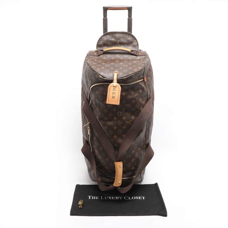 Pre Owned Louis Vuitton Horizon Soft 65 Monogram Canvas Duffle Bag