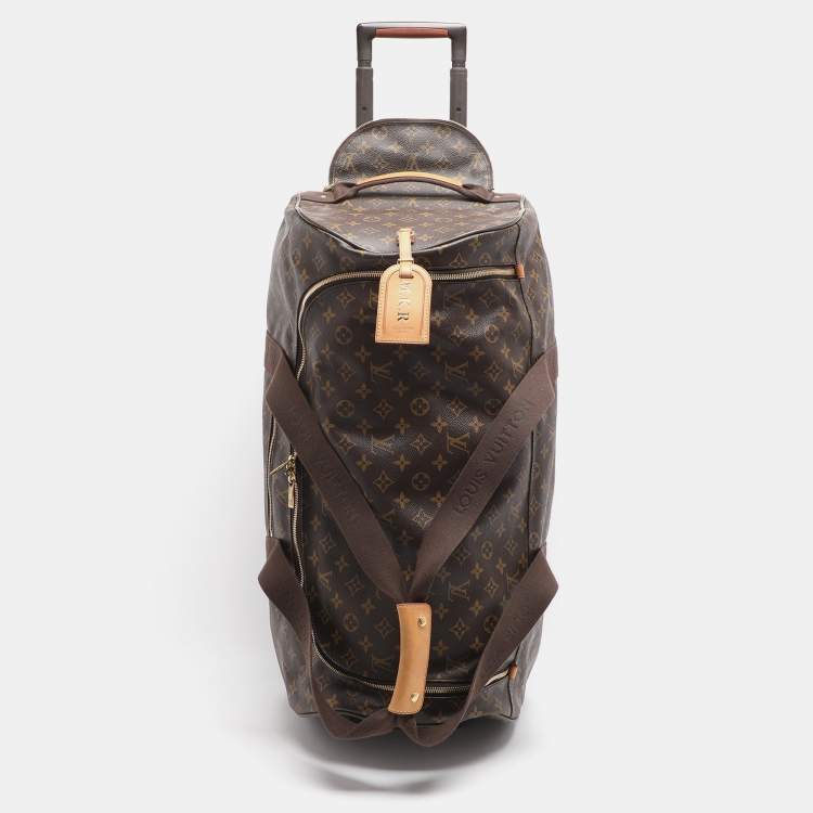 Pre Owned Louis Vuitton Horizon Soft 65 Monogram Canvas Duffle Bag