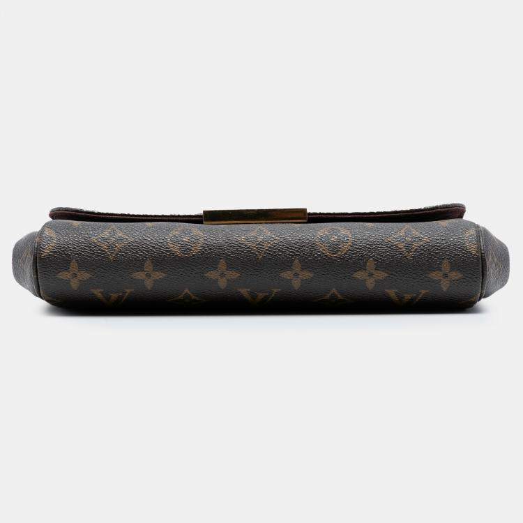 Pre Owned Louis Vuitton Brown Monogram Favorite PM