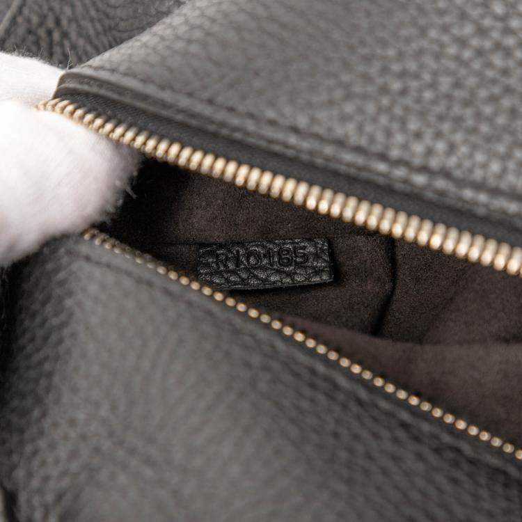مملوكة مسبقًا Louis Vuitton Black Taurillon Serviette Dorian Briefcase