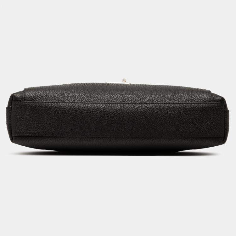 مملوكة مسبقًا Louis Vuitton Black Taurillon Serviette Dorian Briefcase