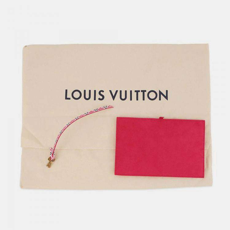 مملوكة مسبقًا Louis Vuitton Coffret Tresor24 White/Pink Monogram Visor Pool