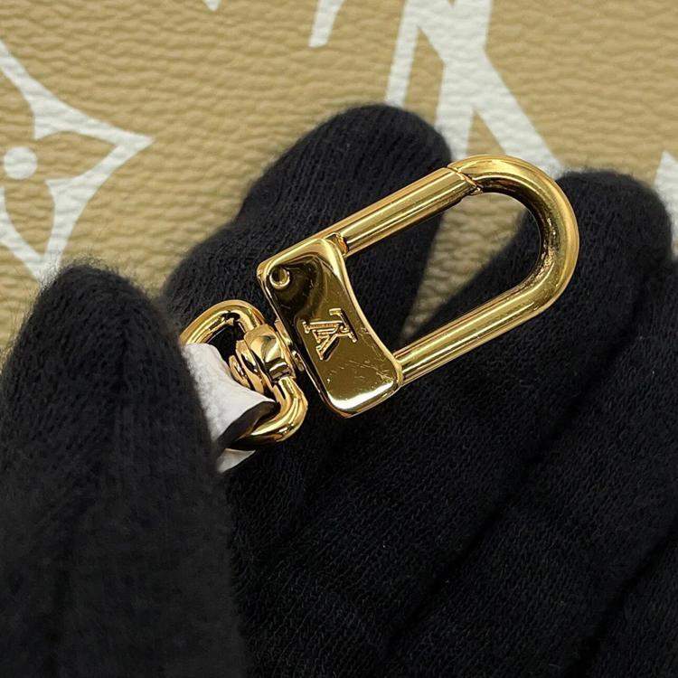 Pre Owned Louis Vuitton Neverfull Khaki/Beige/White Monogram Monogram Giant Size Mm