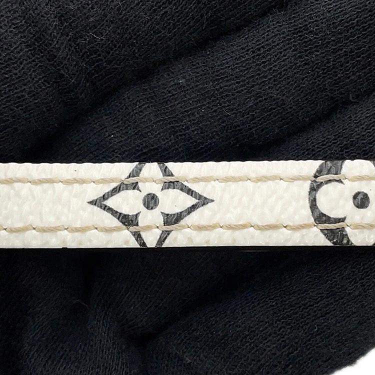 Pre Owned Louis Vuitton Neverfull Khaki/Beige/White Monogram Monogram Giant Size Mm