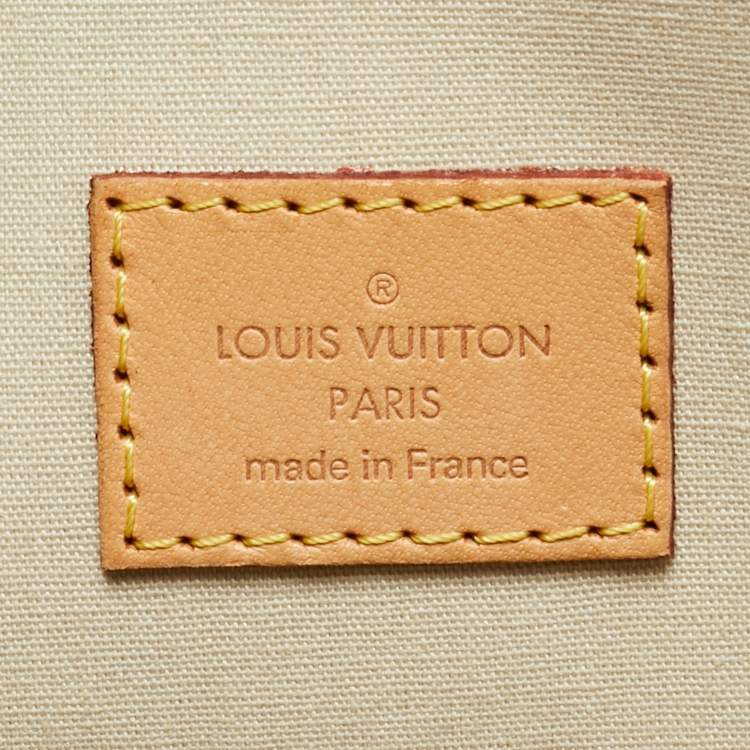 مملوكة مسبقًا Louis Vuitton Alma PM Blanc Corail Monogram Vernis Bag