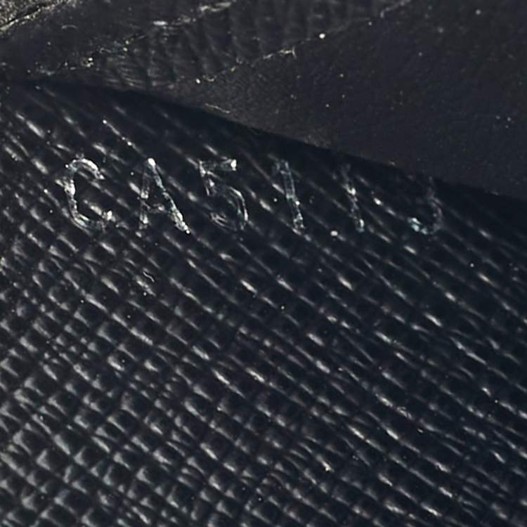 Pre Owned Louis Vuitton Zippy Black Electric Epi Leather Wallet