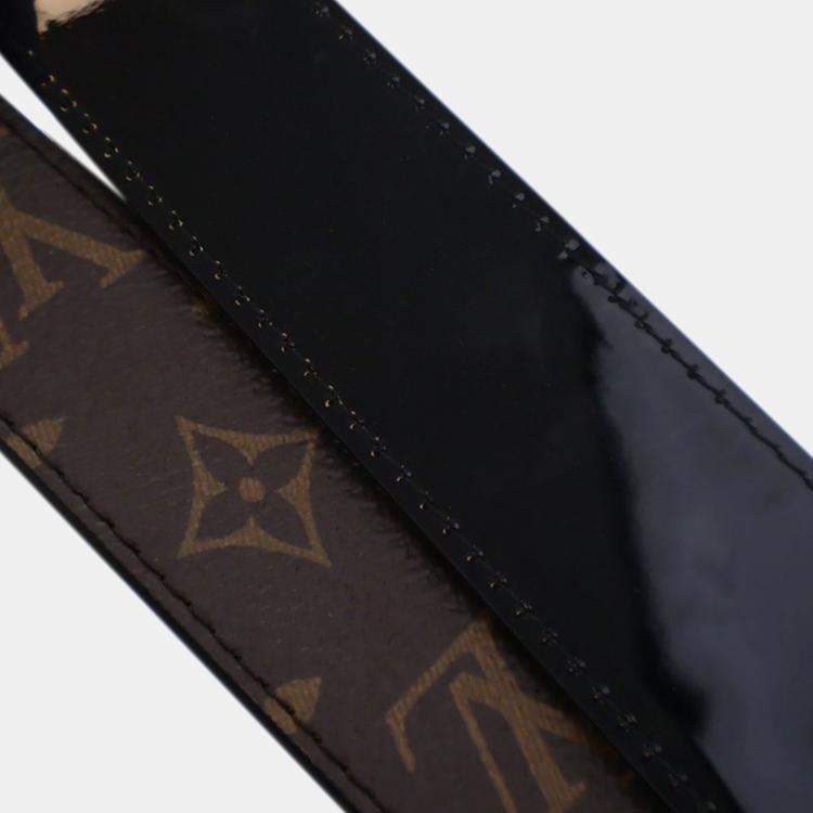 Pre Owned Louis Vuitton Black Vernis Miroir Tote