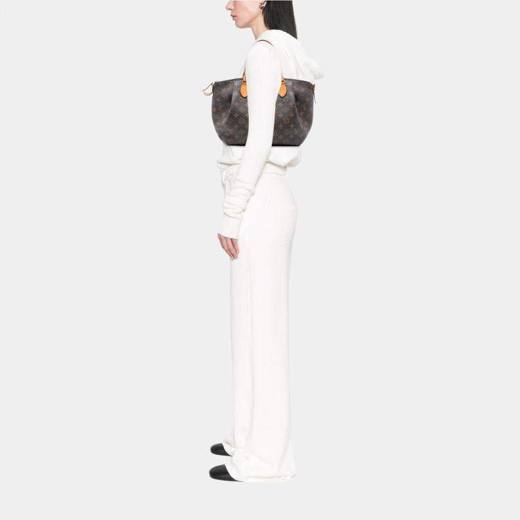 Pre Owned Louis Vuitton Brown Monogram Turenne MM