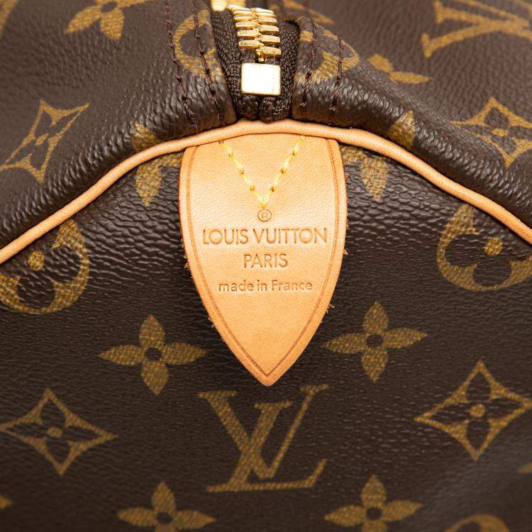 Pre Owned Louis Vuitton Brown Monogram Keepall 50