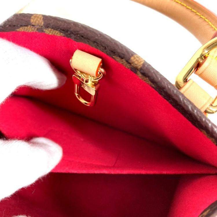 مملوكة مسبقًا Louis Vuitton Lv X Tm Monogram On The Go Bb Bag Canvas Brown