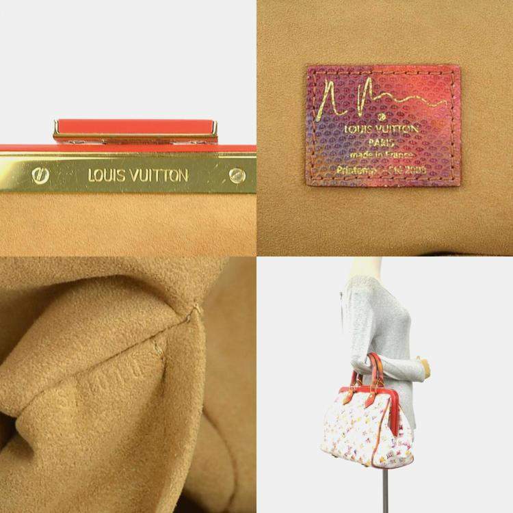 Pre Owned Louis Vuitton Speedy 30 Monogram Watercolor Handbag