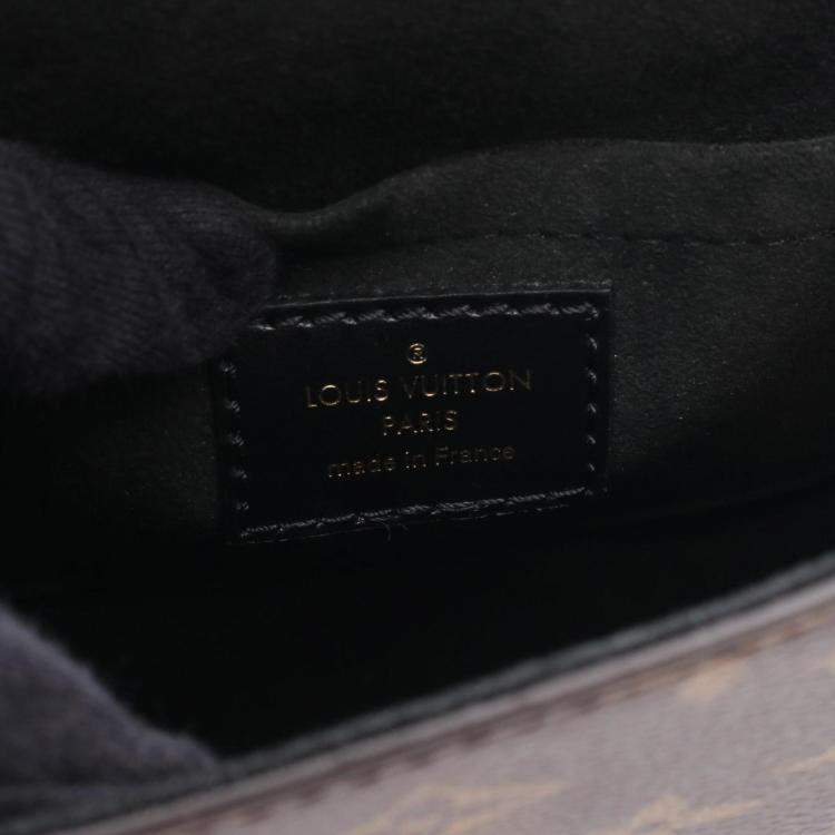 Pre Owned Louis Vuitton Monogram Reverse Camera Box Handbag Coated Canvas And Leather Brown