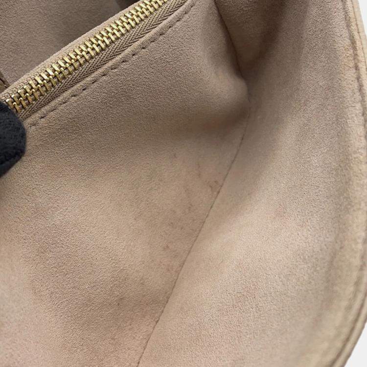 Pre Owned Louis Vuitton Monogram Empreinte Pochette Metis Handbag