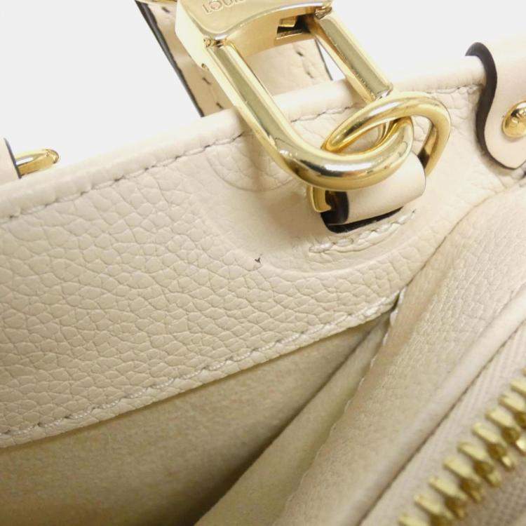 Pre Owned Louis Vuitton Monogram Empreinte On-The-Go Ew Handbag