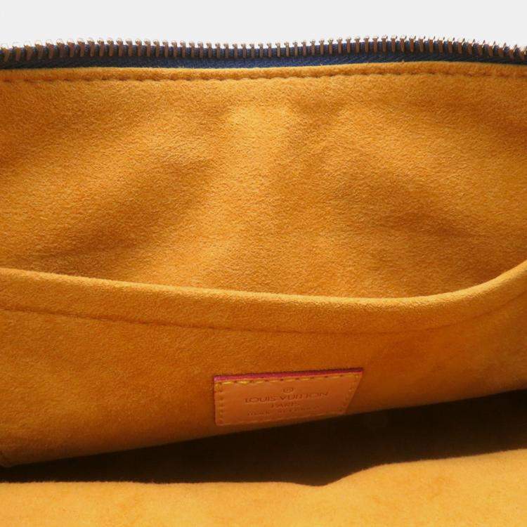 Pre Owned Louis Vuitton Monogram Denim Neo Speedy Handbag