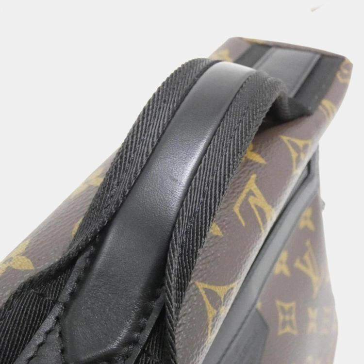 Pre Owned Louis Vuitton Monogram Macassar Lv Trail Messenger Shoulder Bag