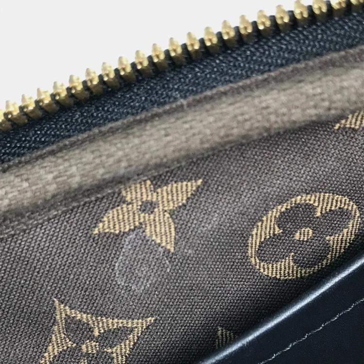 Pre Owned Louis Vuitton Monogram Utility Crossbody Pochette Shoulder Bag In Black Leather