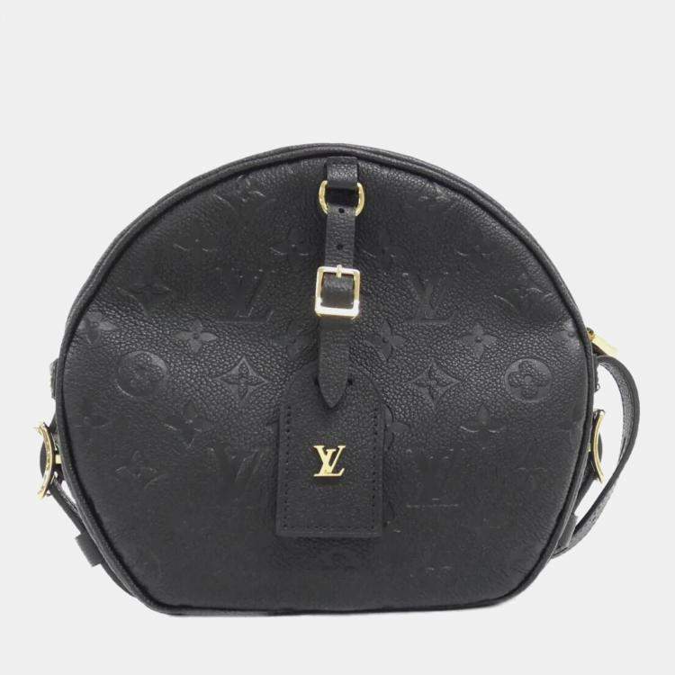 Pre Owned Louis Vuitton Monogram Empreinte Boite Chapeau Souple Mm Shoulder Bag