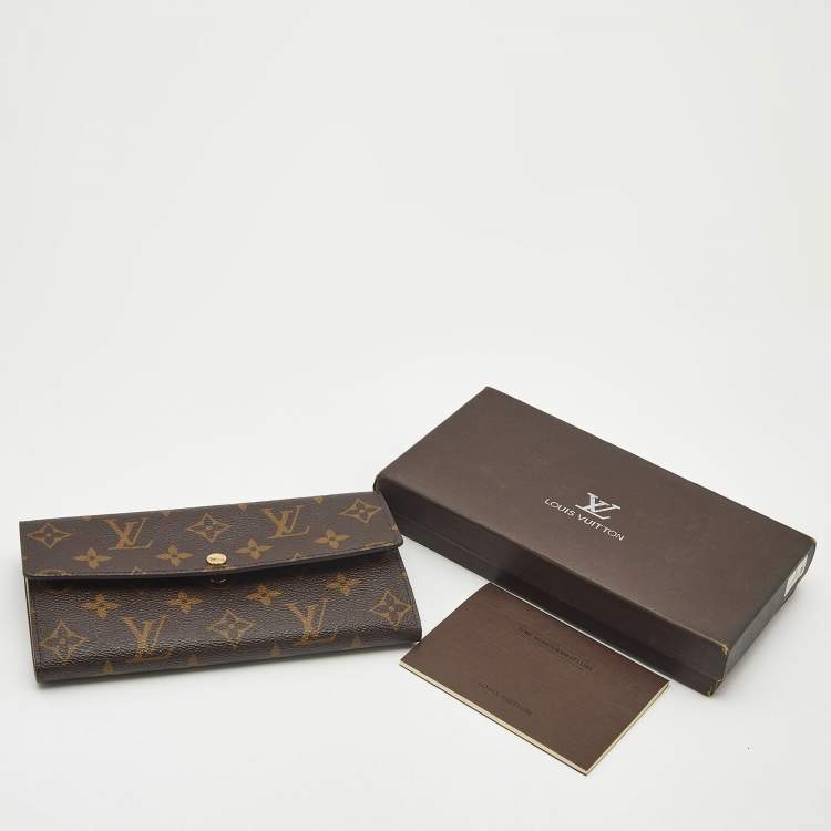 مملوكة مسبقًا Louis Vuitton Sarah Monogram Canvas Wallet