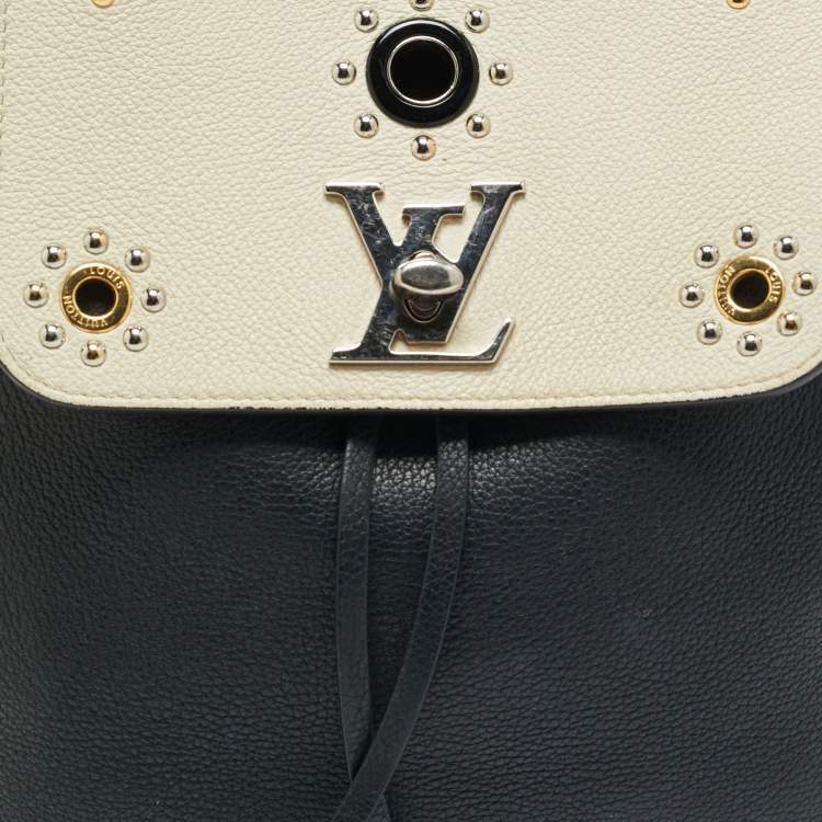 Pre Owned Louis Vuitton Mechanical Flowers Lockme Leather Backpack