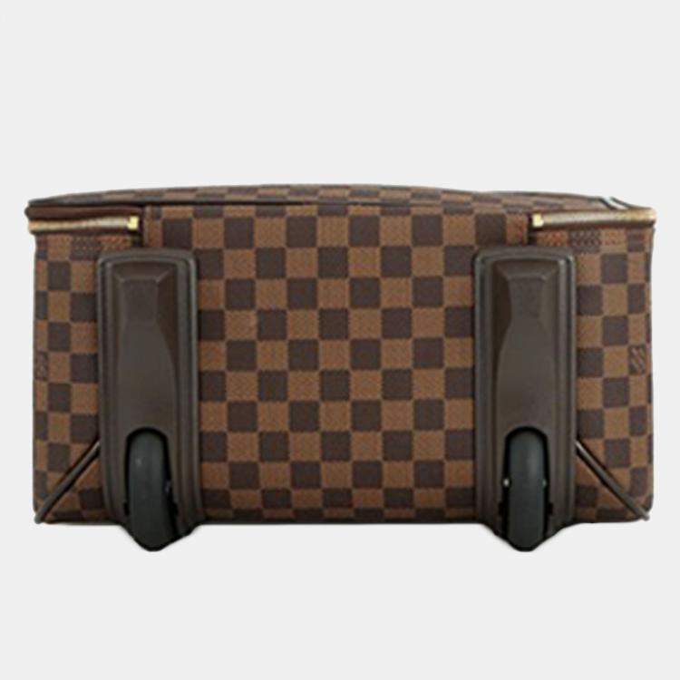 Pre Owned Louis Vuitton Brown Damier Ebene Pegase 45