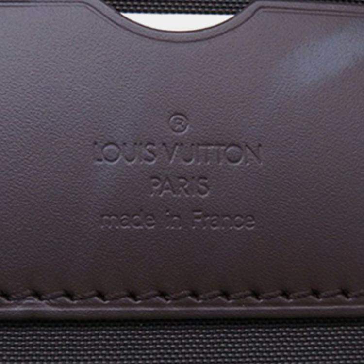 Pre Owned Louis Vuitton Brown Damier Ebene Pegase 45