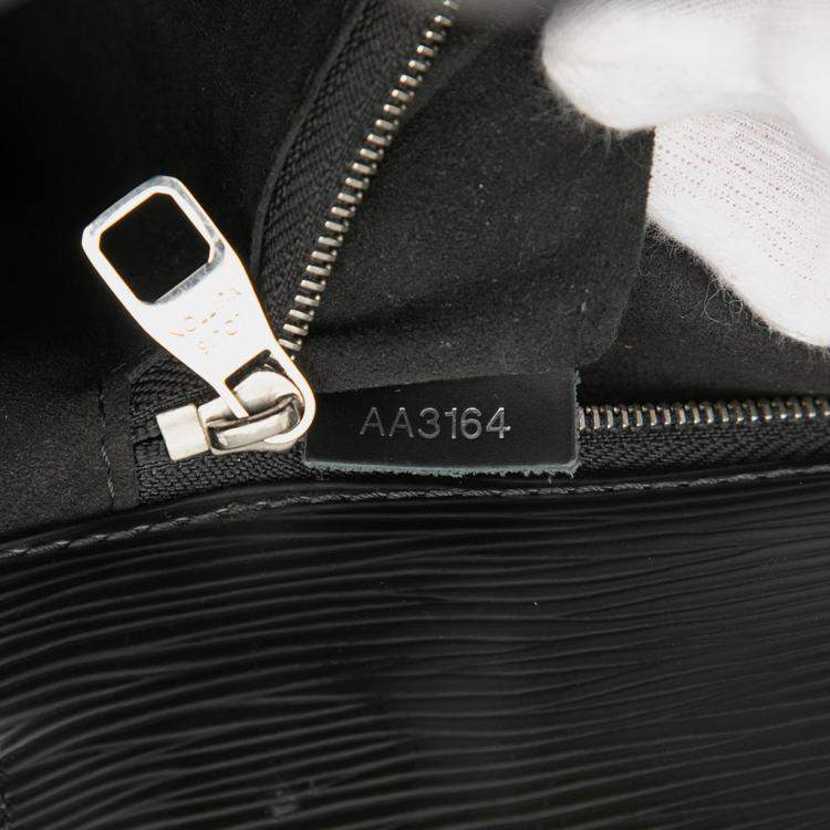 Pre Owned Louis Vuitton Black Epi Marly BB