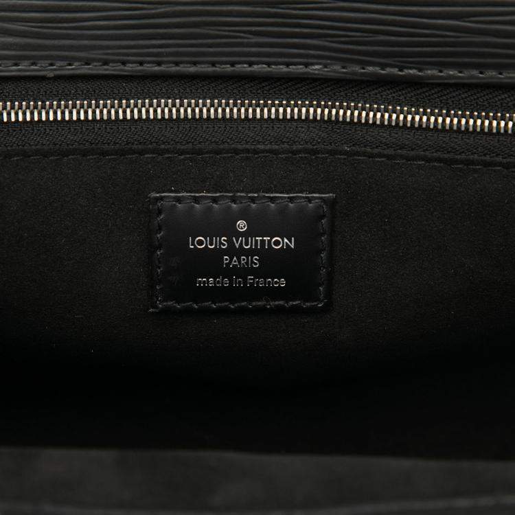 Pre Owned Louis Vuitton Black Epi Marly BB