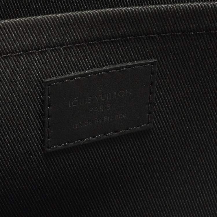 مملوكة مسبقًا Louis Vuitton x Nigo Pochette Jour GM Damier Ebene Giant Canvas Clutch