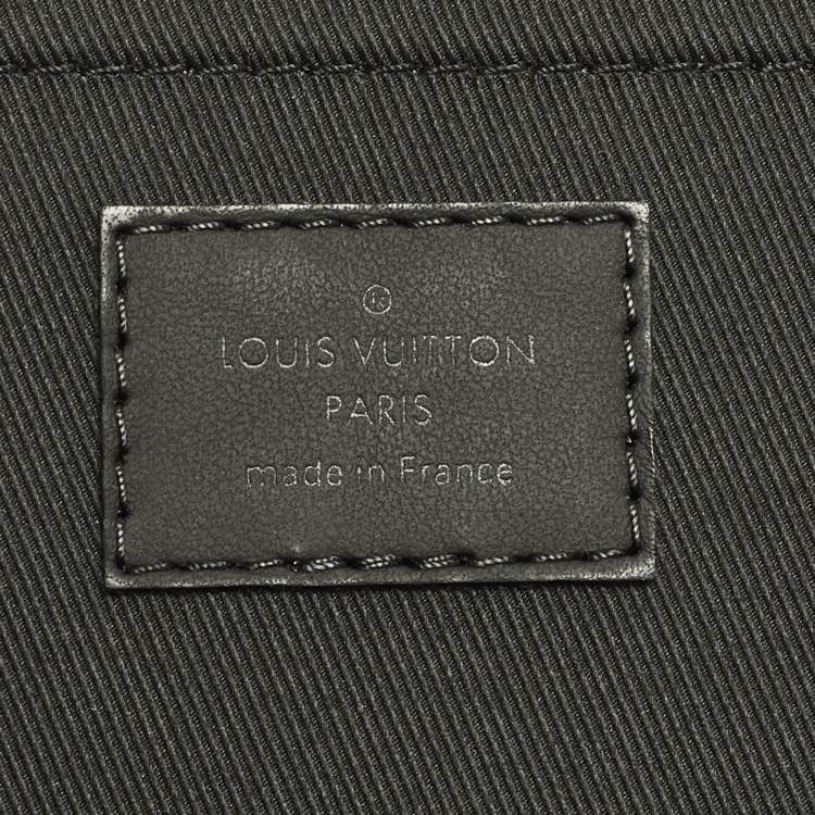 مملوكة مسبقًا Louis Vuitton x Nigo Pochette Jour GM Damier Ebene Giant Canvas Clutch