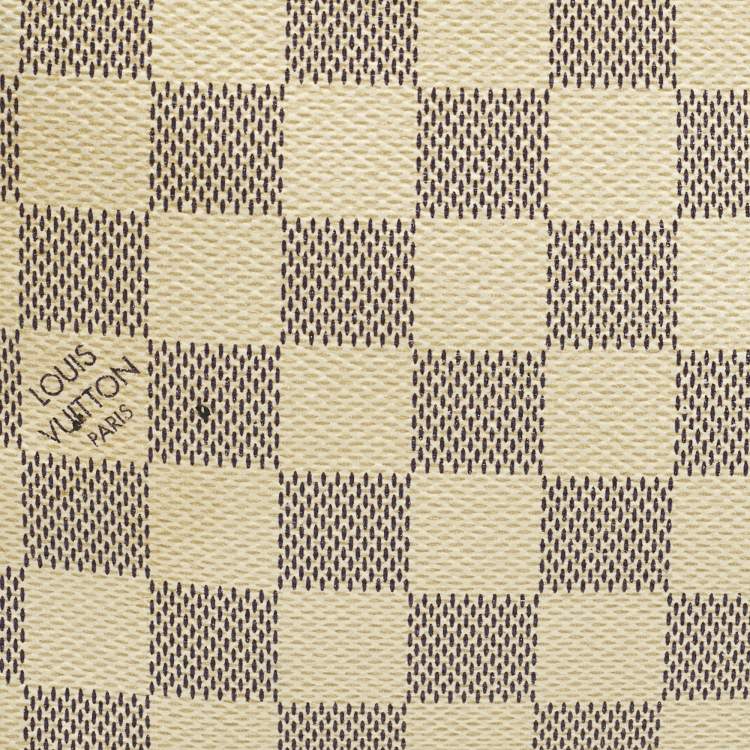 Pre Owned Louis Vuitton Damier Azur Pochette Accessoires Bag