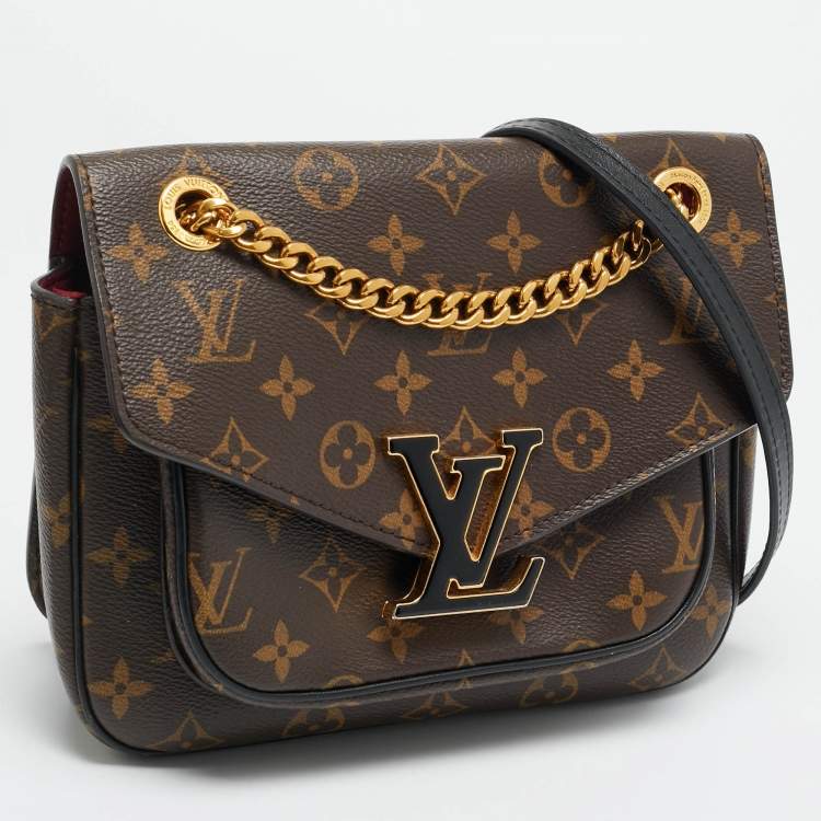 Pre Owned Louis Vuitton Monogram Canvas Passy Bag