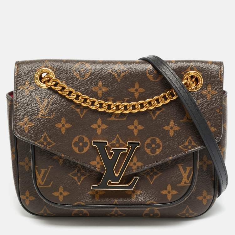 Pre Owned Louis Vuitton Monogram Canvas Passy Bag