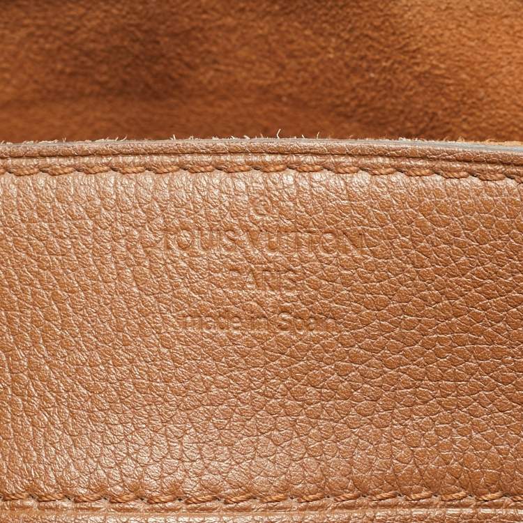 Pre Owned Louis Vuitton Pallas Havane Monogram Canvas and Leather Chain Bag