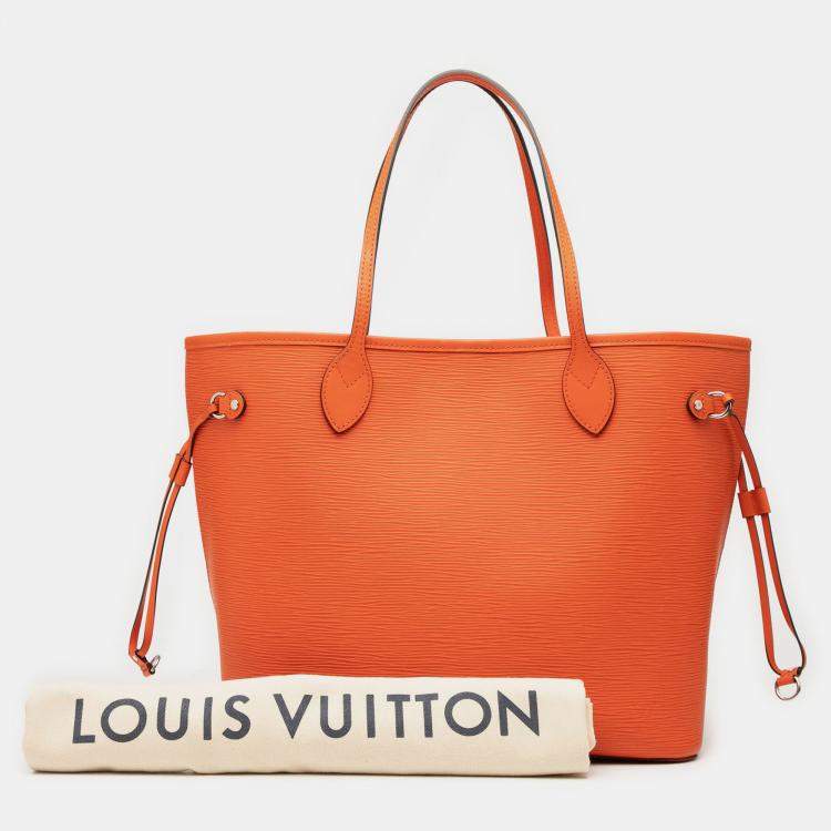 مملوكة مسبقًا Louis Vuitton Orange Epi Neverfull MM