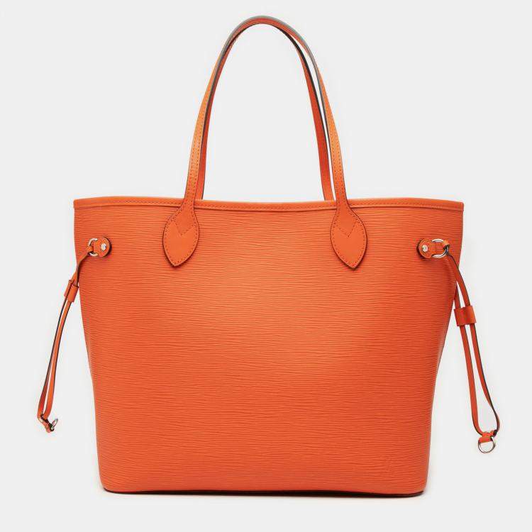 مملوكة مسبقًا Louis Vuitton Orange Epi Neverfull MM