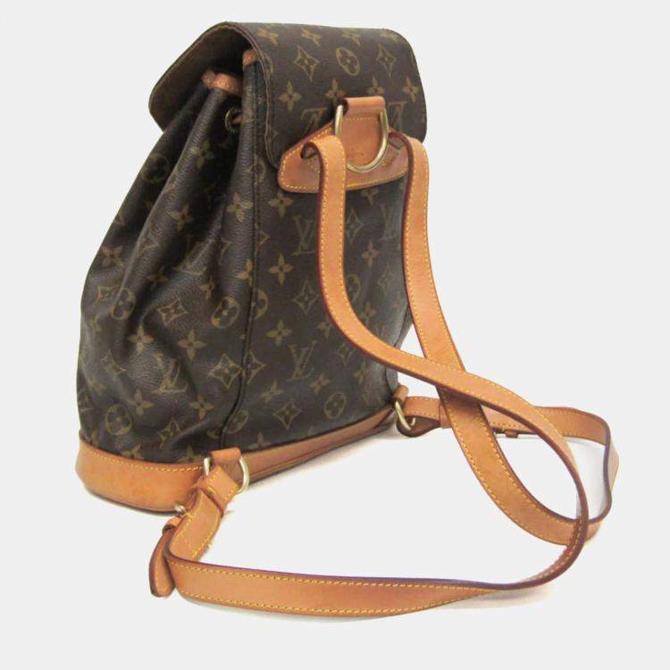 Pre Owned Louis Vuitton Monogram Montsouris MM Backpack Monogram