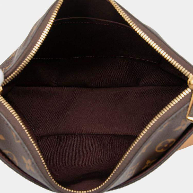 Pre Owned Louis Vuitton Brown Monogram Odeon MM