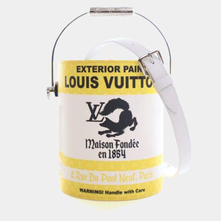 Pre Owned Louis Vuitton Monogram Paint Can Bag