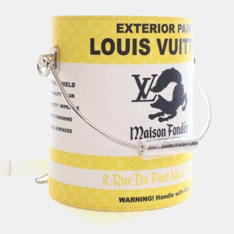 Pre Owned Louis Vuitton Monogram Paint Can Bag