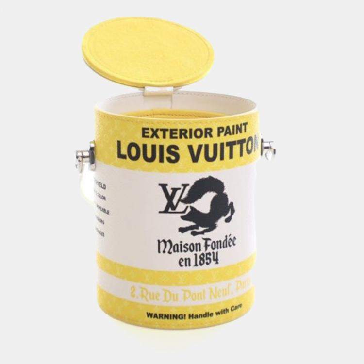 Pre Owned Louis Vuitton Monogram Paint Can Bag