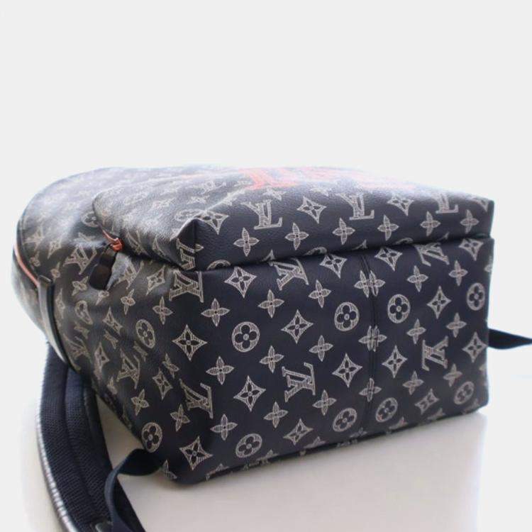 Pre Owned Louis Vuitton Monogram Ink Upside Down Apollo Backpack