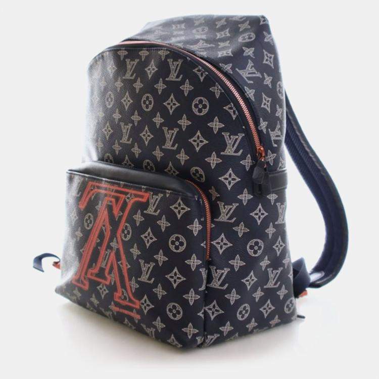 Pre Owned Louis Vuitton Monogram Ink Upside Down Apollo Backpack